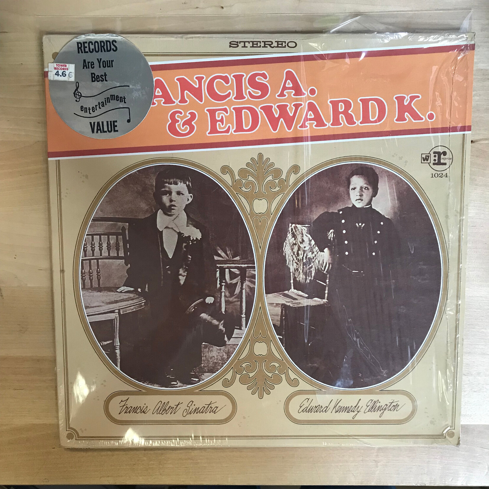 Frank Sinatra, Duke Ellington - Francis A. & Edward K. - FS1024 - Vinyl LP (USED)