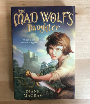 Diane Magras - The Mad Wolf’s Daughter - Hardback (USED)
