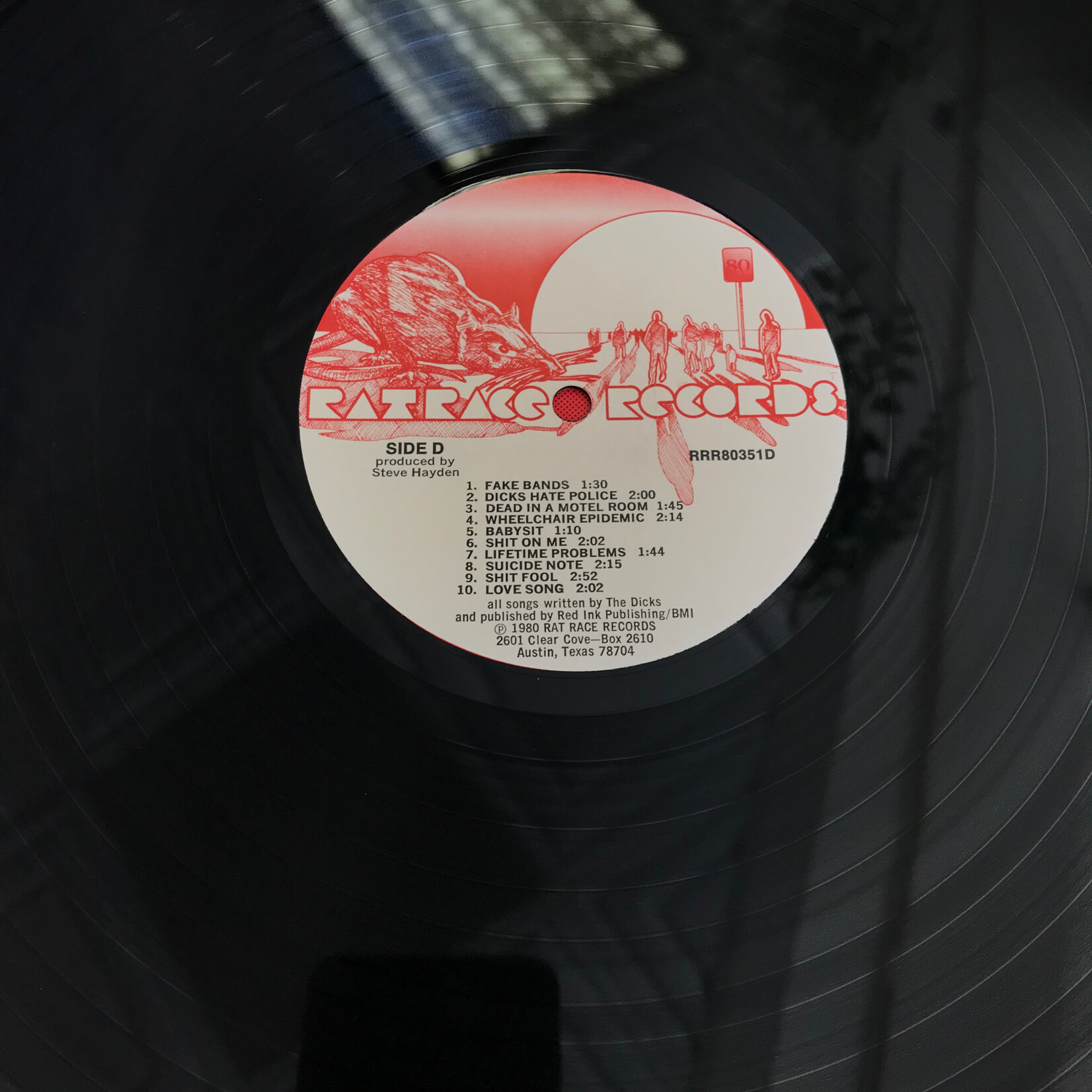 Big Boys And The Dicks - Recorded Live At Raul’s Club - RRR80351 - Vinyl LP (USED)