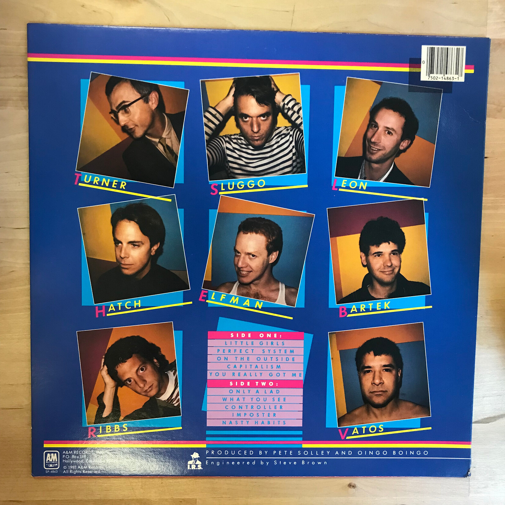 Oingo Boingo - Only A Lad - SP4863 - Vinyl LP (USED)