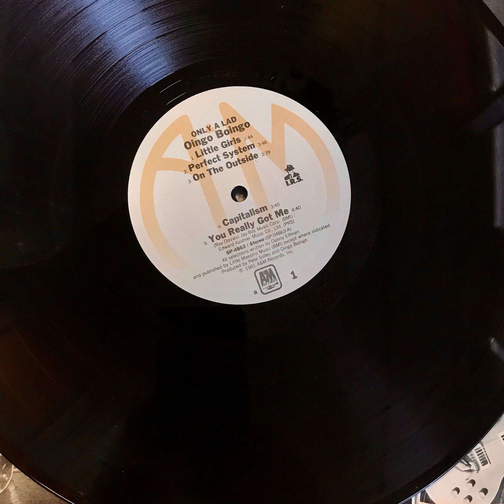 Oingo Boingo - Only A Lad - SP4863 - Vinyl LP (USED)