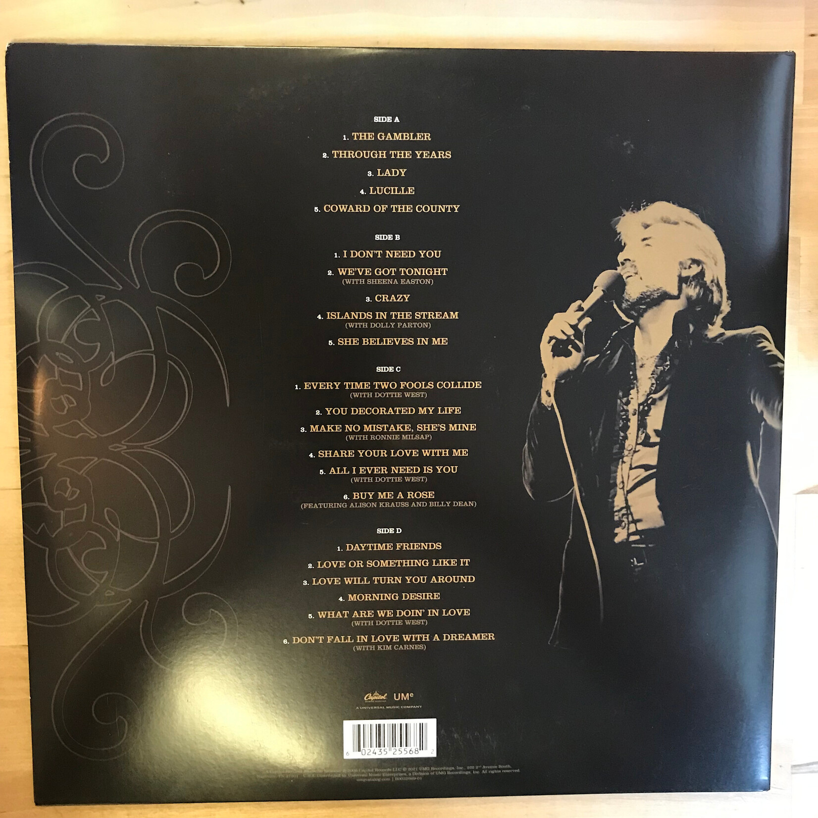 Kenny Rogers - 21 Number Ones - B0032989-01 - Vinyl LP (USED)