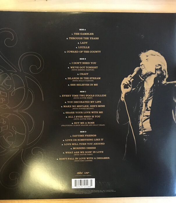 Kenny Rogers - 21 Number Ones - B0032989-01 - Vinyl LP (USED)