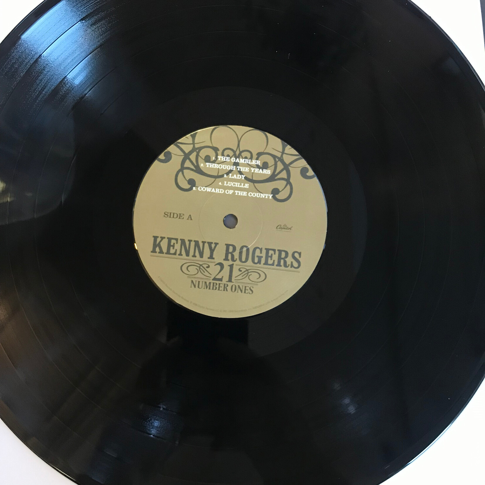Kenny Rogers - 21 Number Ones - B0032989-01 - Vinyl LP (USED)