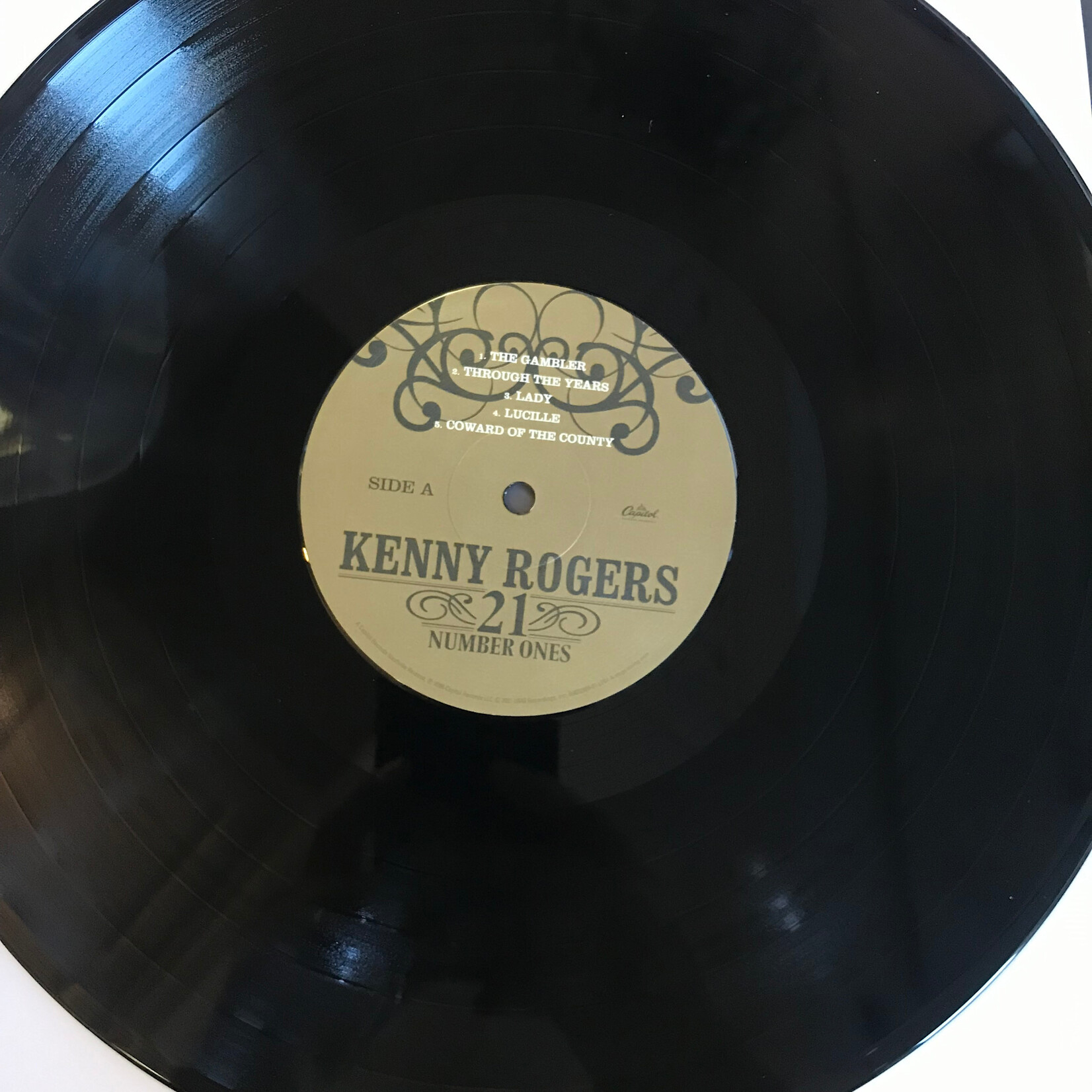 Kenny Rogers - 21 Number Ones - B0032989-01 - Vinyl LP (USED)