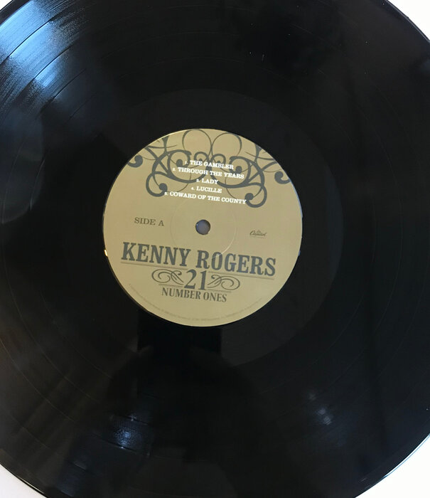Kenny Rogers - 21 Number Ones - B0032989-01 - Vinyl LP (USED)