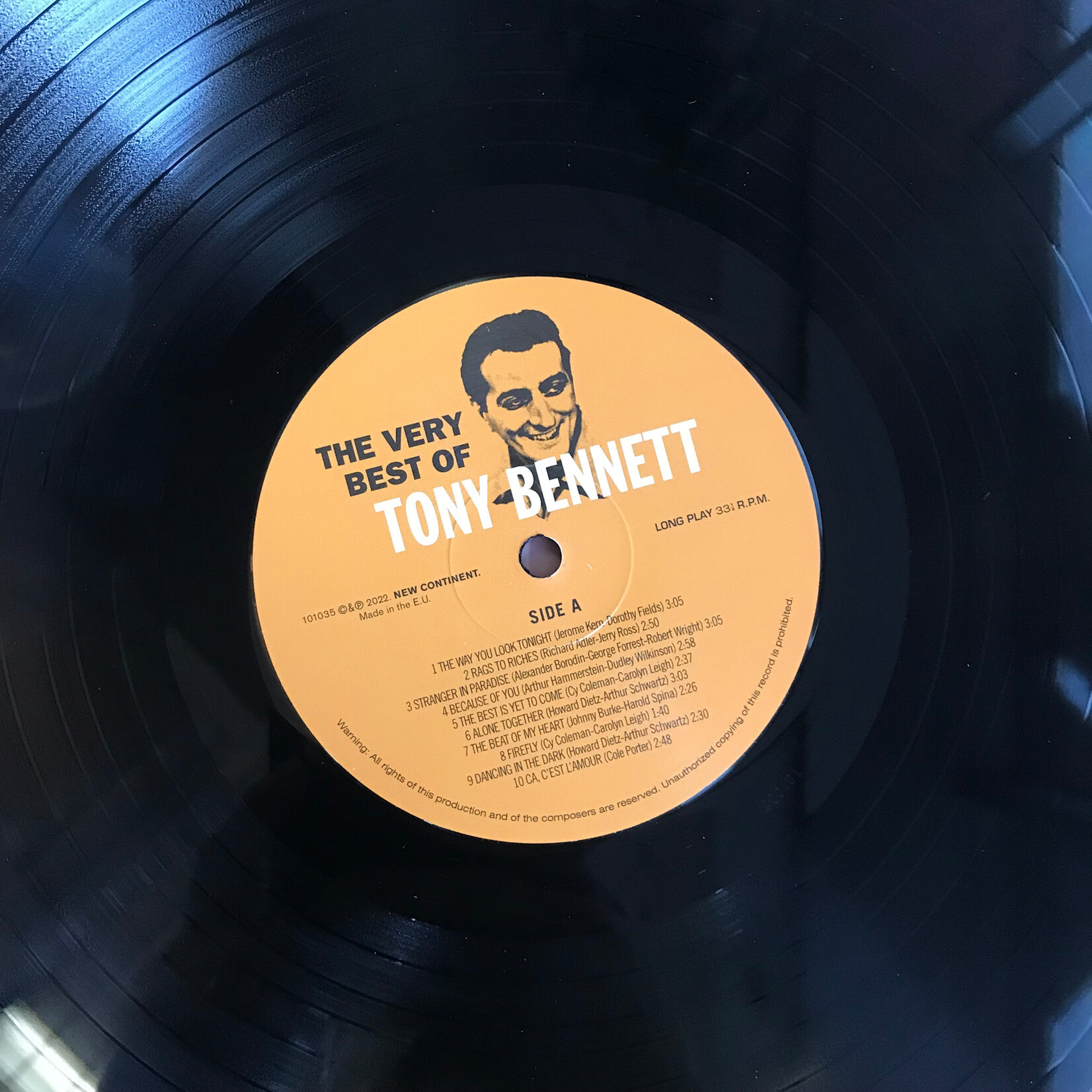 Tony Bennett - The Very Best Of - 101035 - Vinyl LP (USED)