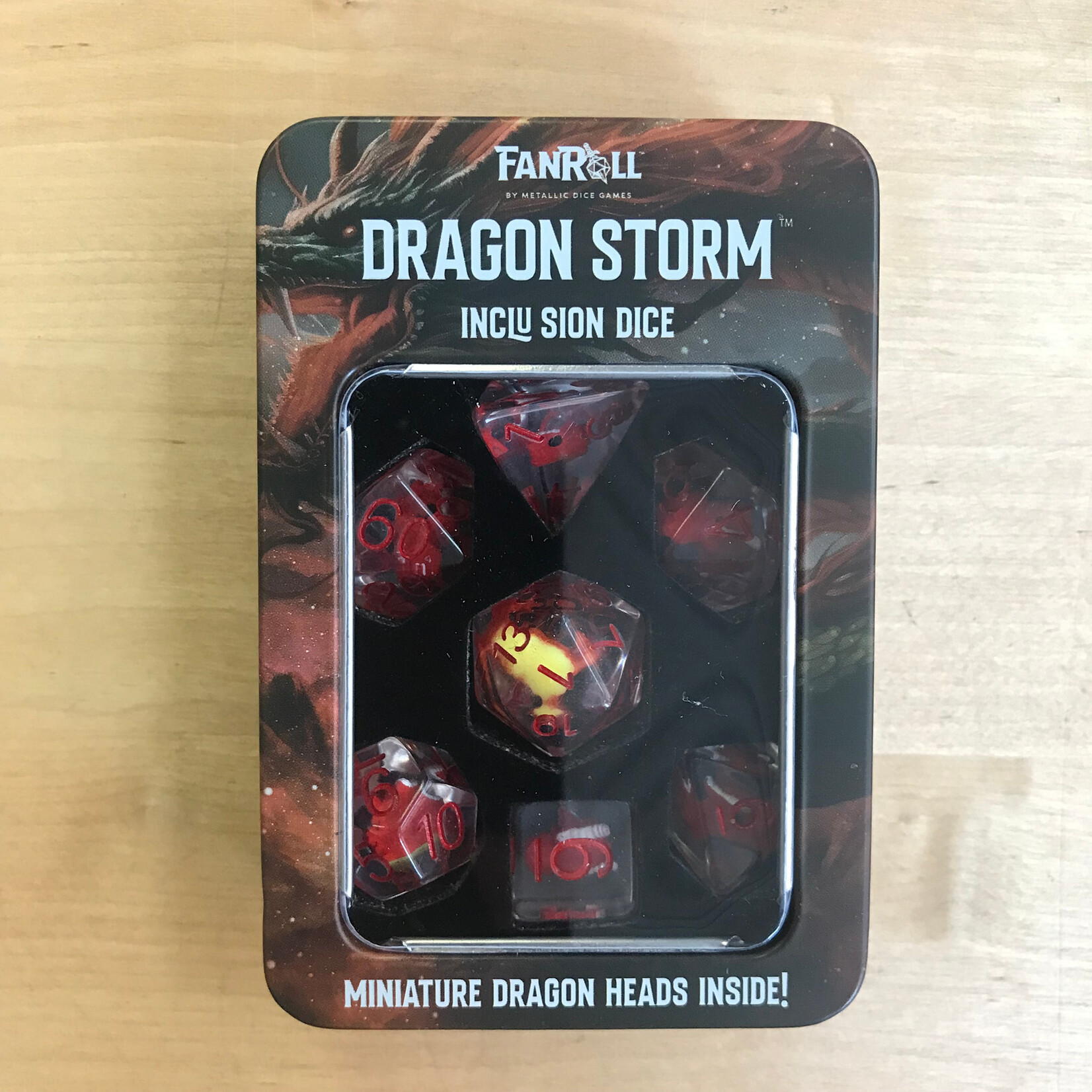 Dragon Storm Set - D&D Dice (NEW)