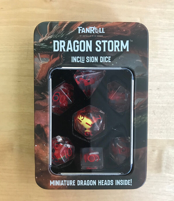 Dragon Storm Set - D&D Dice (NEW)
