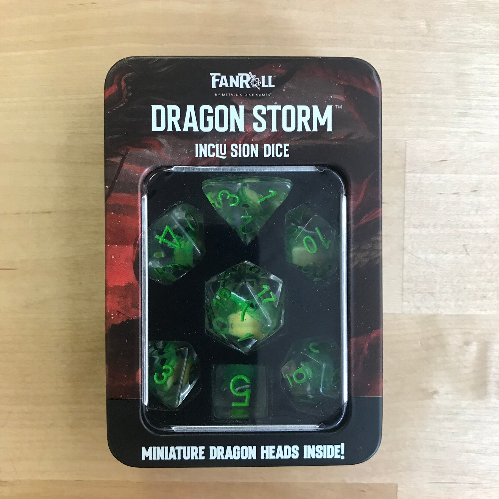Dragon Storm Set - D&D Dice (NEW)