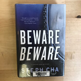 Steph Cha - Beware Beware (LIBRARY EDITION) - Hardback (USED)