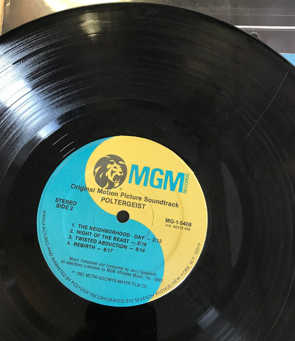 Poltergeist - Original Motion Picture Soundtrack - MG 1 5408 - Vinyl LP (USED)