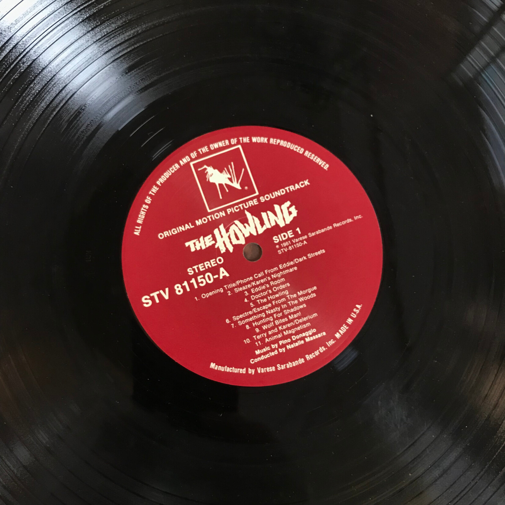 Howling - Original Motion Picture Soundtrack - STV 81150 - Vinyl LP (USED)