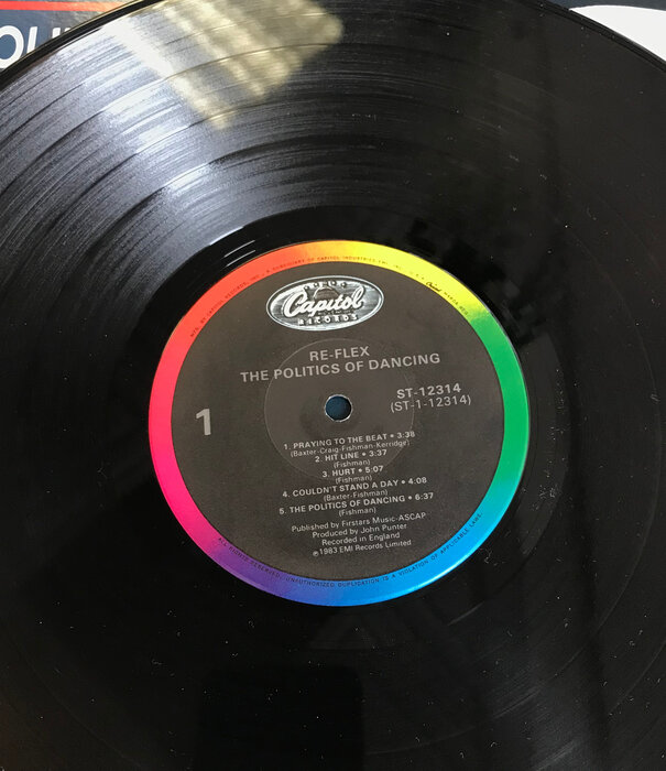 Re-Flex – The Politics Of Dancing - ST12314 - Vinyl LP (USED)
