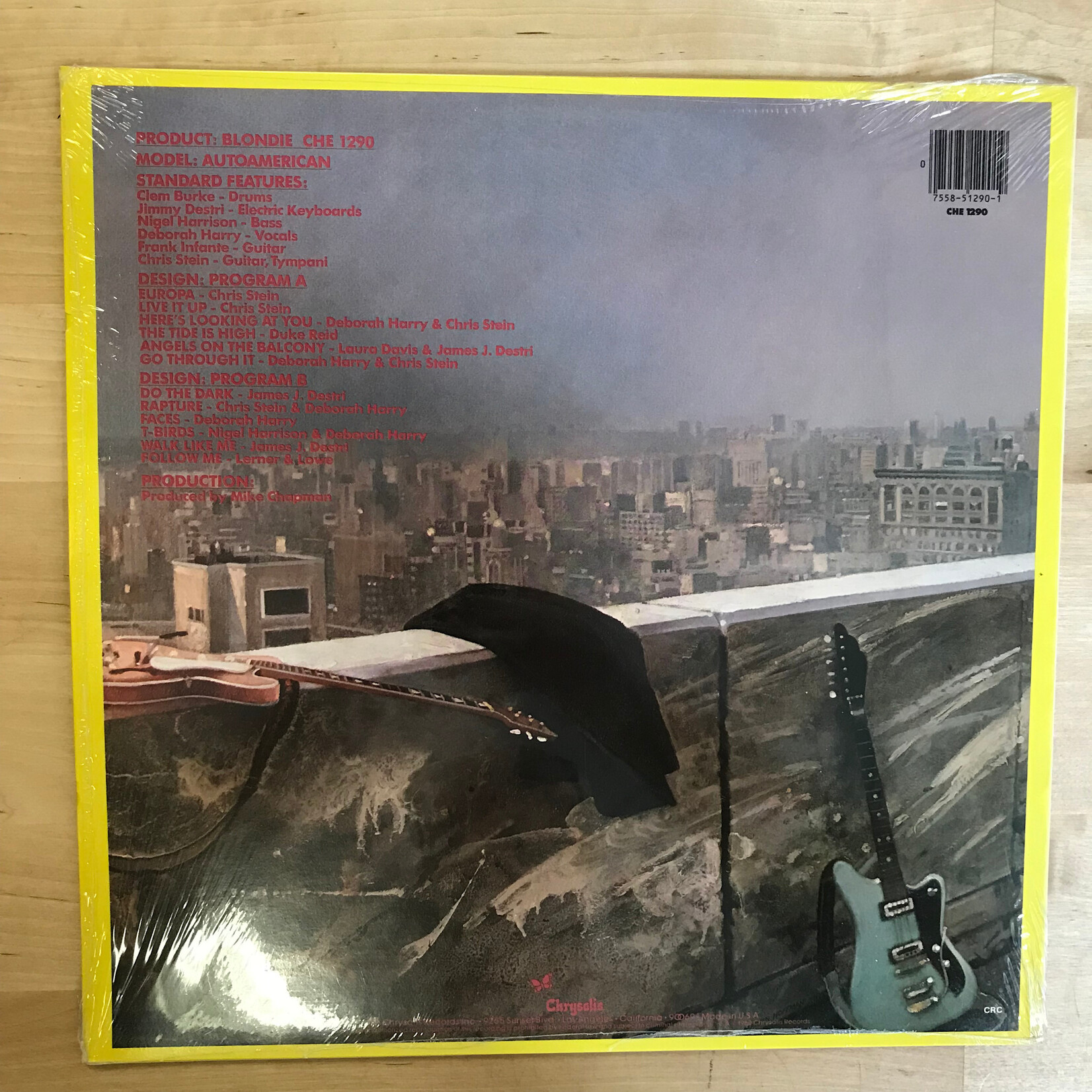 Blondie - Autoamerican - CHE1290 - Vinyl LP (USED)