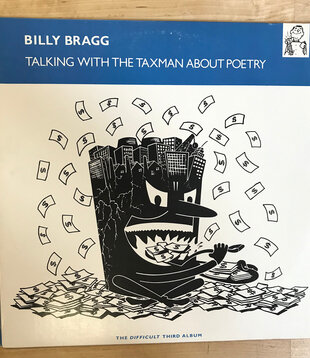Billy Bragg - Talking To The Taxman About Poetry - 60502 1 - Vinyl LP (USED)