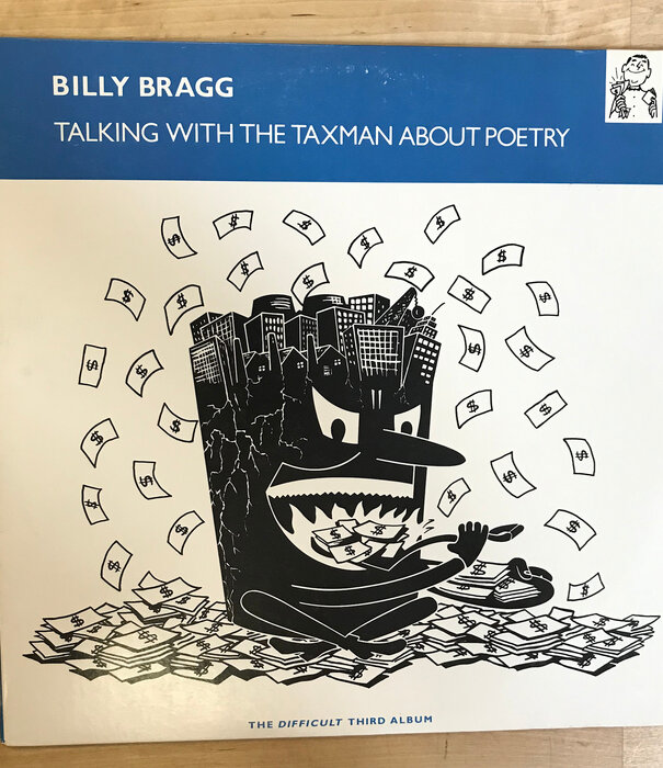 Billy Bragg - Talking To The Taxman About Poetry - 60502 1 - Vinyl LP (USED)