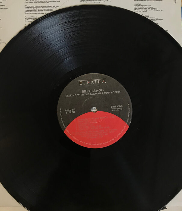 Billy Bragg - Talking To The Taxman About Poetry - 60502 1 - Vinyl LP (USED)