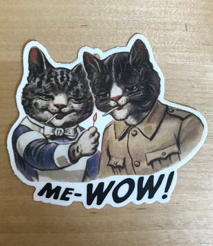 Me-Wow - Sticker (NEW)