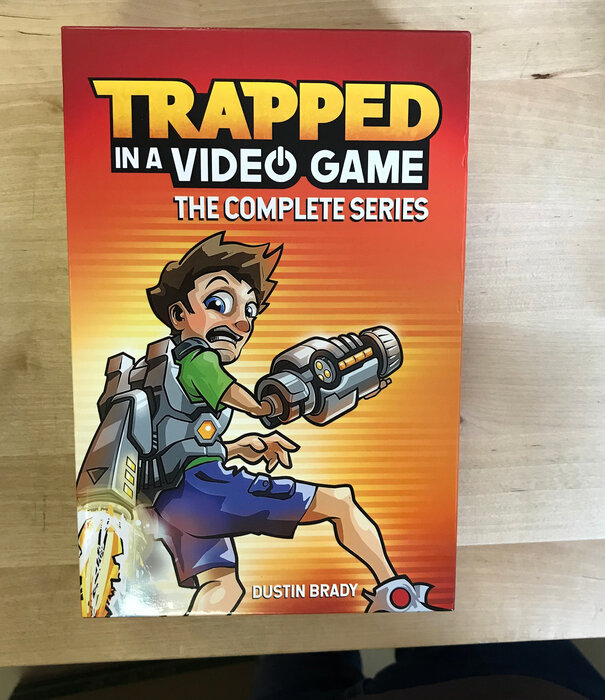 Dustin Brady - Trapped In A Video Game: The Complete Series - 5-Book Box Set (USED)