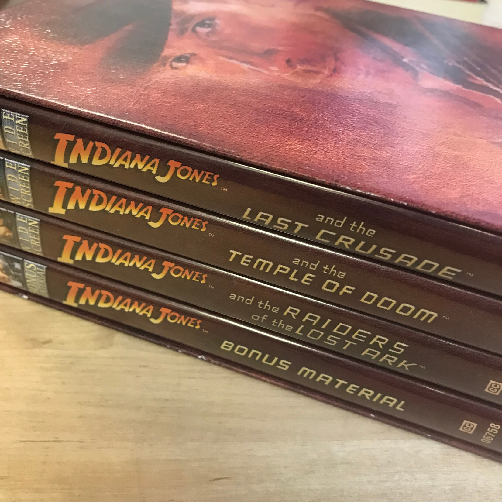 Adventures Of Indiana Jones: The Complete DVD Movie Collection (First 3 Movies) - Box Set DVD (USED)