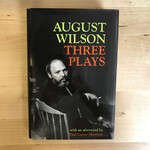 August Wilson - Three Plays - Hardback (USED)