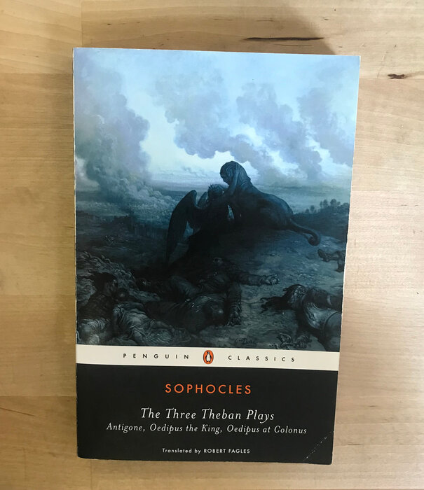 Sophocles (Robert Fagles) - The Three Theban Plays - Paperback (USED)