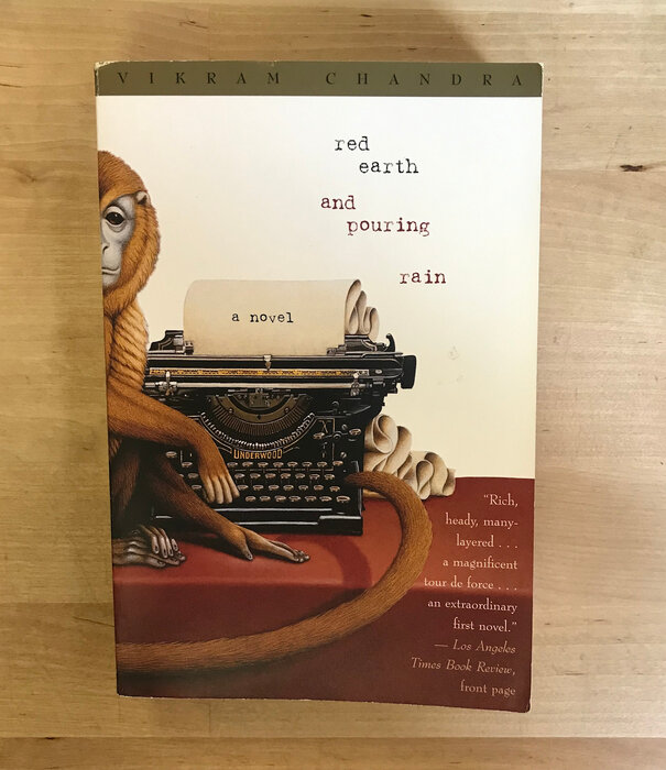 Vikran Chandra - Red Earth And Pouring Rain - Paperback (USED)