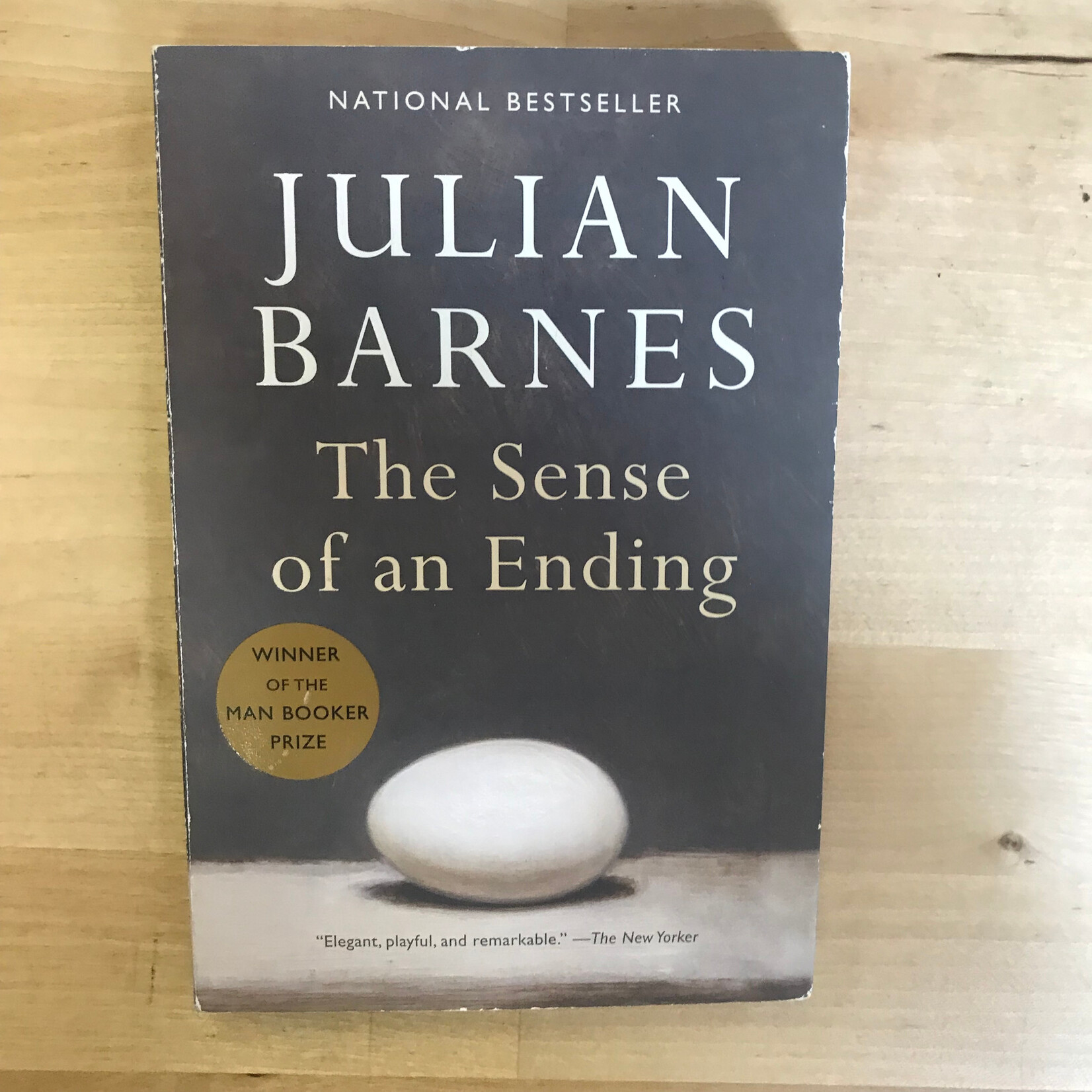 Julian Barnes - The Sense Of An Ending - Paperback (USED)