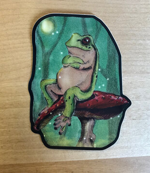 Pictures By Phoenix - Frog - Sticker (NEW)