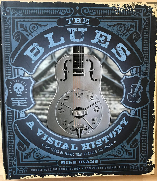 Mike Evans - The Blues: A Visual History - Hardback (USED)