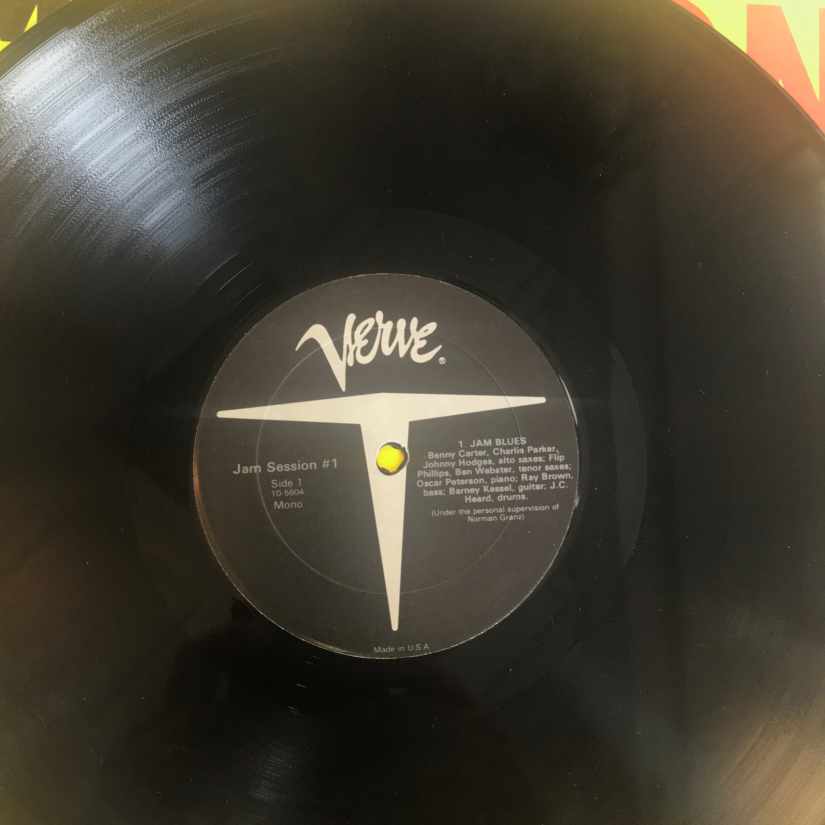 Various - Jam Session #1 (1980 RE) - 10 5604 - Vinyl LP (USED)