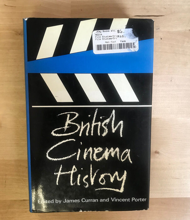 James Curran, Vincent Porter (Editor) - British Cinema History - Hardback (USED)