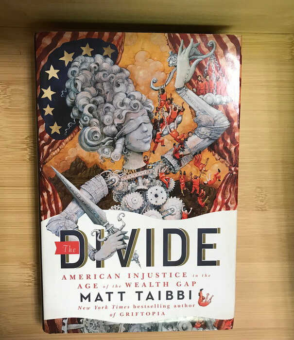 Matt Taibbi - The Divide (SIGNED) - Hardback (USED)