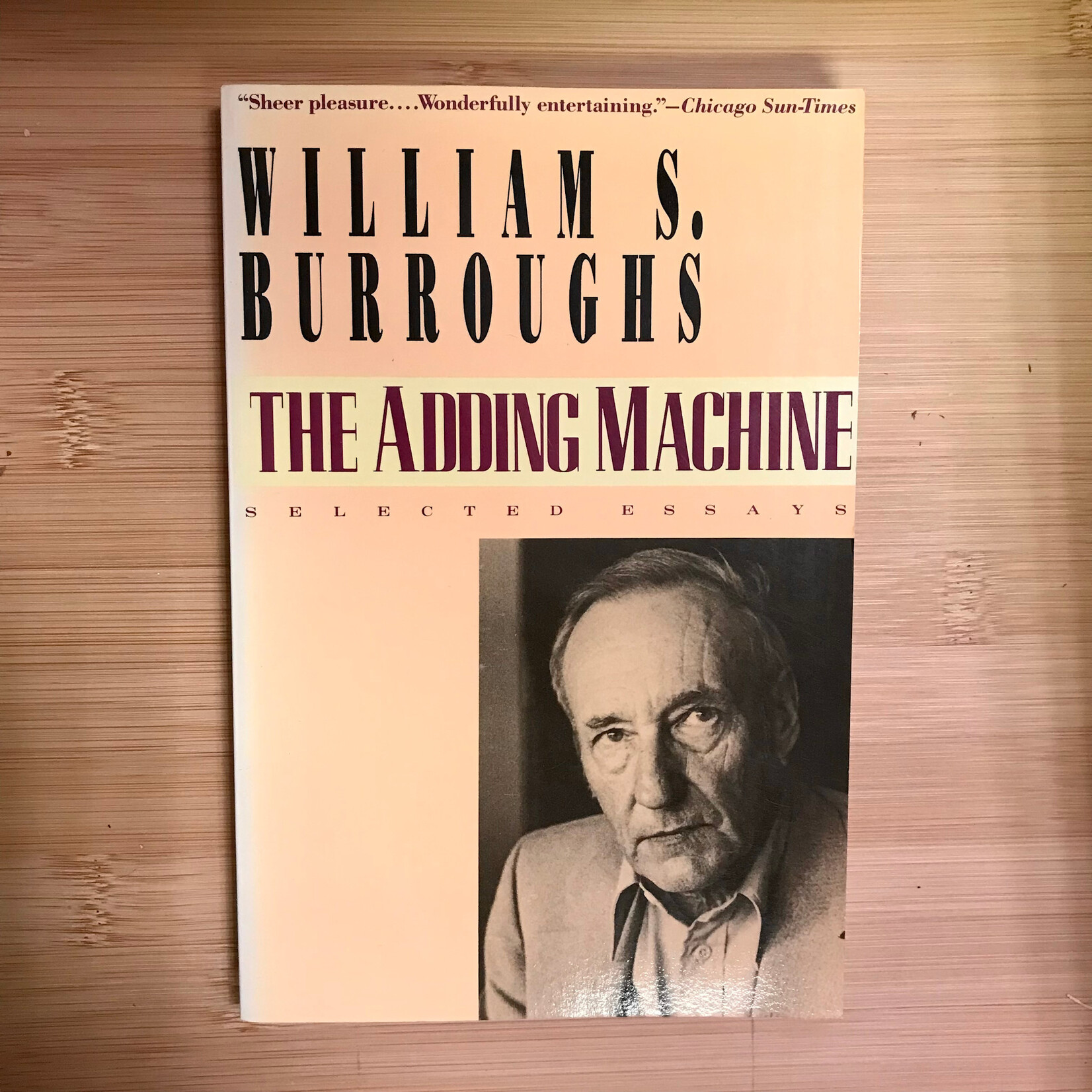 William Burroughs - The Adding Machine - Paperback (USED - 5DB)