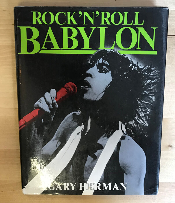 Gary Herman - Rock ‘N’ Roll Babylon - Hardback (USED)