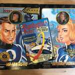 Famous Covers Series - Mr. Fantastic & Invisible Woman (1998) - Action Figures (VINTAGE)