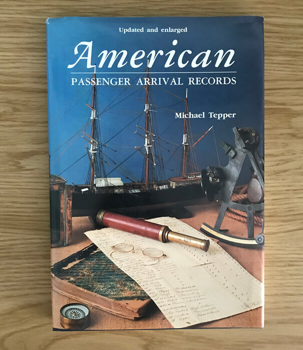 Michael Tepper - American Passenger Arrival Records - Hardback (USED)