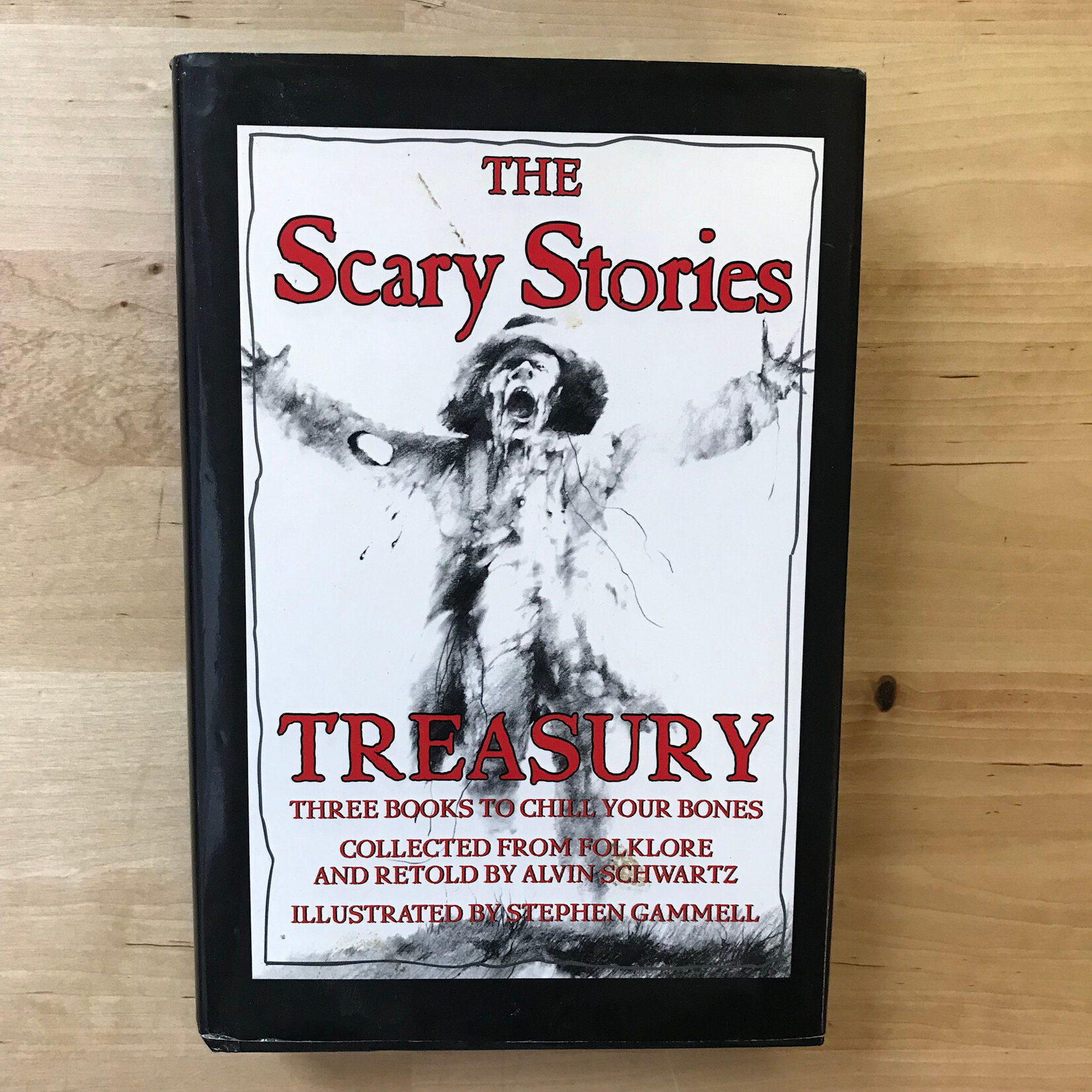 Alvin Schwartz - The Scary Stories Treasury - Hardback (USED)