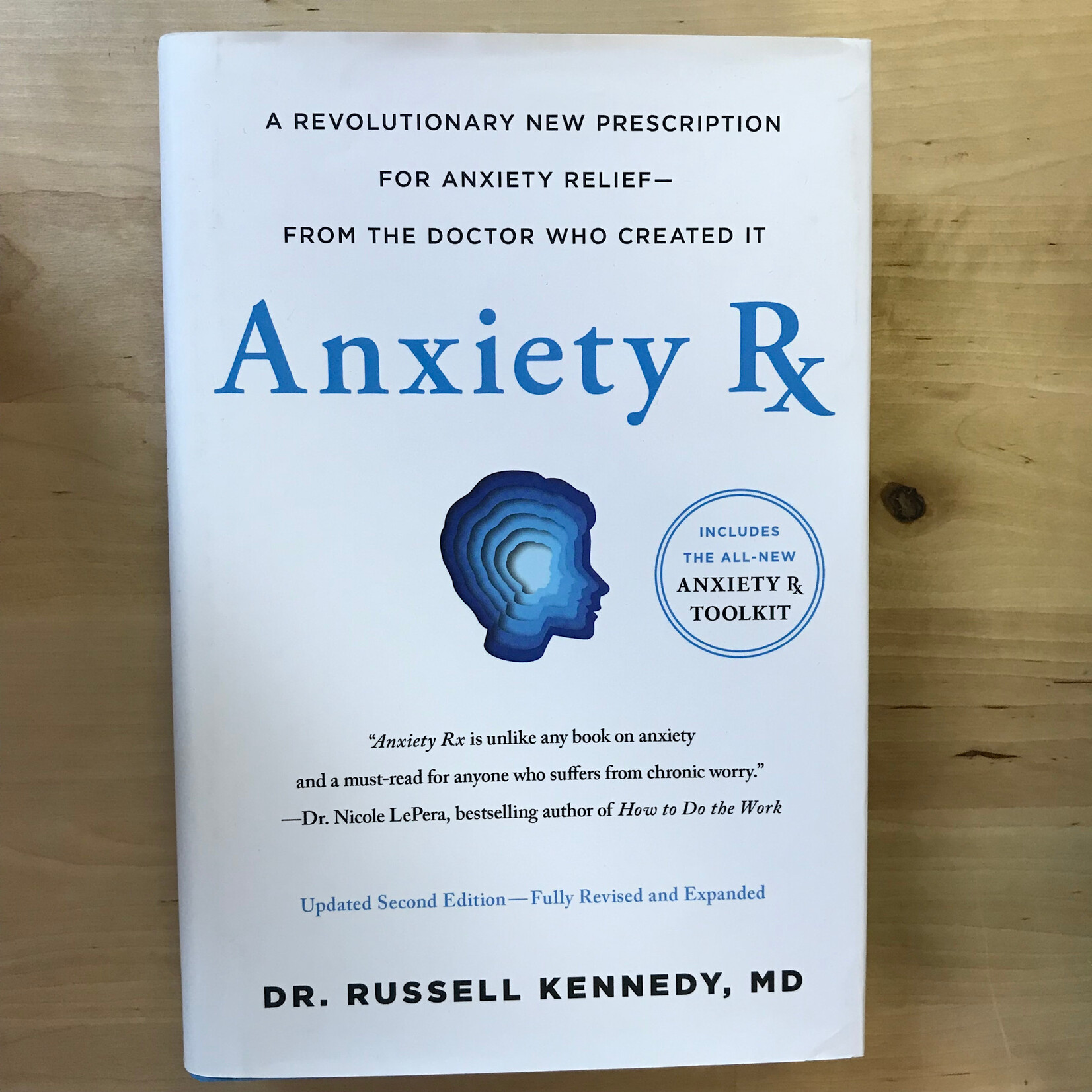 Russell Kennedy - Anxiety Rx - Hardback (NEW)