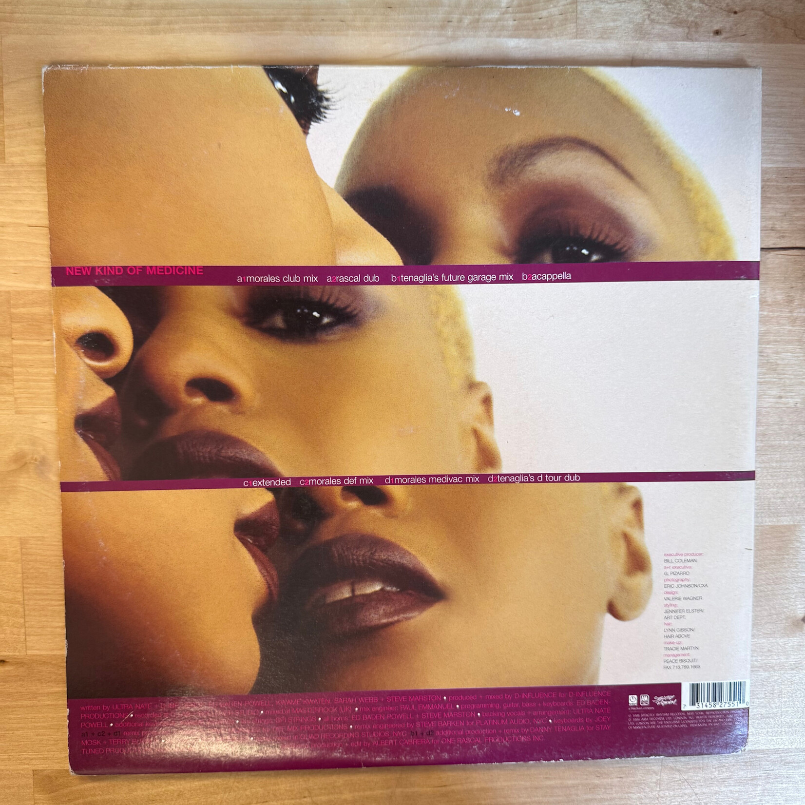 Ultra Naté – New Kind Of Medicine (UK) - 582 755-1 - Vinyl 12-Inch Single (USED)