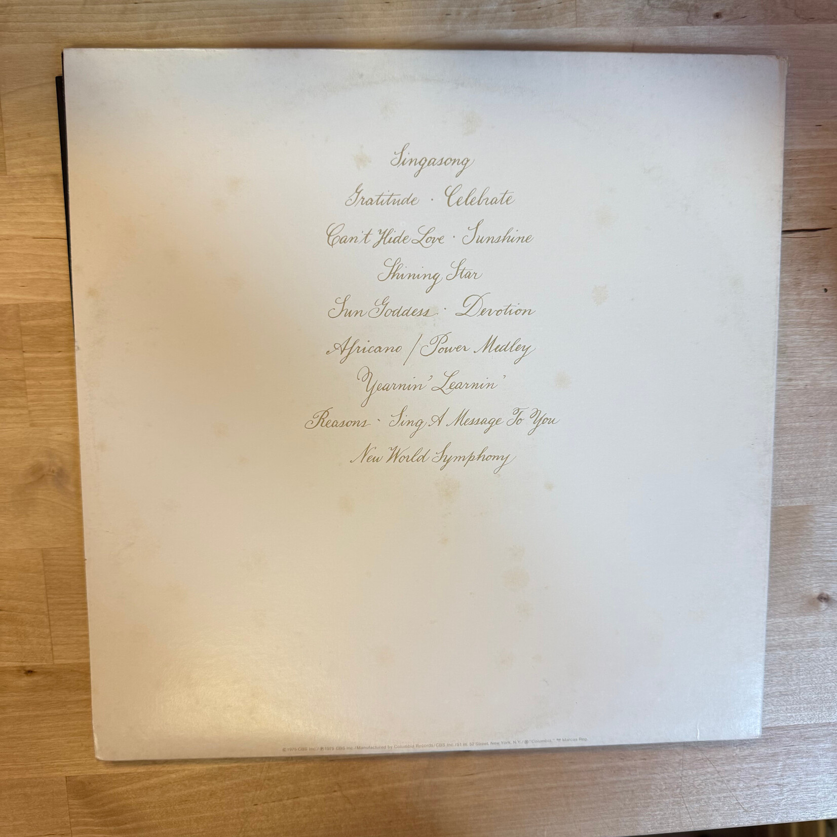 Earth, Wind & Fire - Gratitude - Vinyl LP (USED)