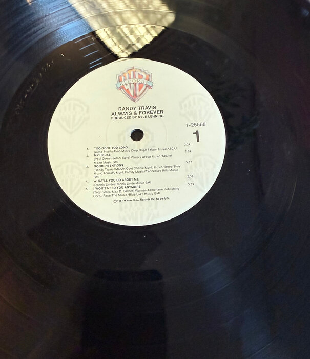 Randy Travis - Always & Forever - 25568 - Vinyl LP (USED)