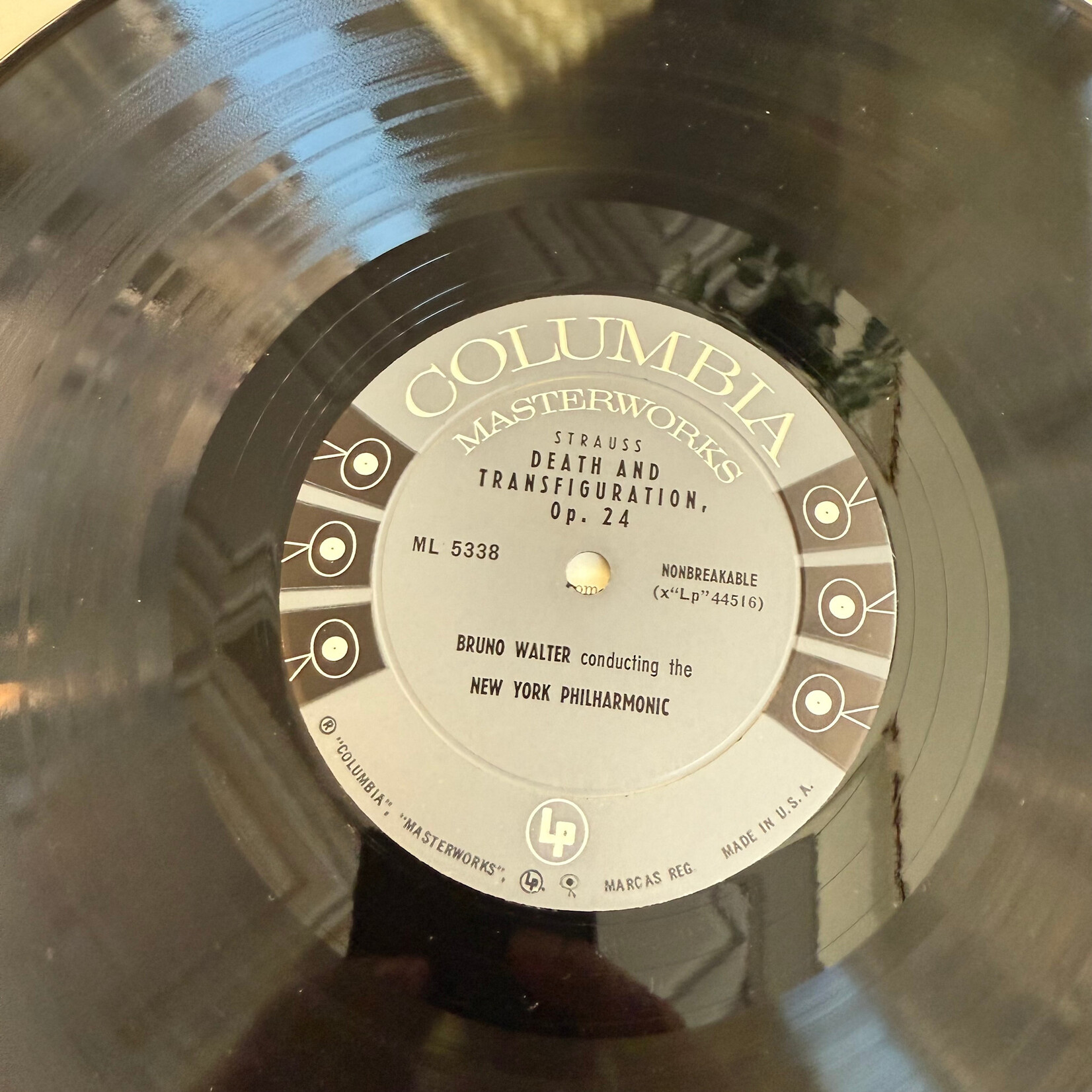 Bruno Walter - Strauss / Wagner: Don Juan, Op. 20 / Death And Transfiguration / Siegfried Idyll - ML5338 - Vinyl LP (USED)