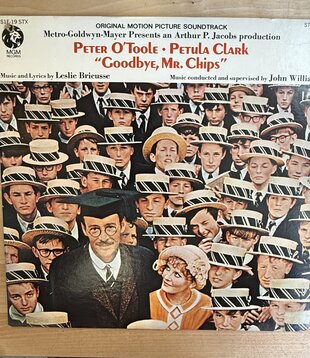 Goodbye, Mr Chips - Original Motion Picture Soundtrack - S1E 19 STX - Vinyl LP (USED)