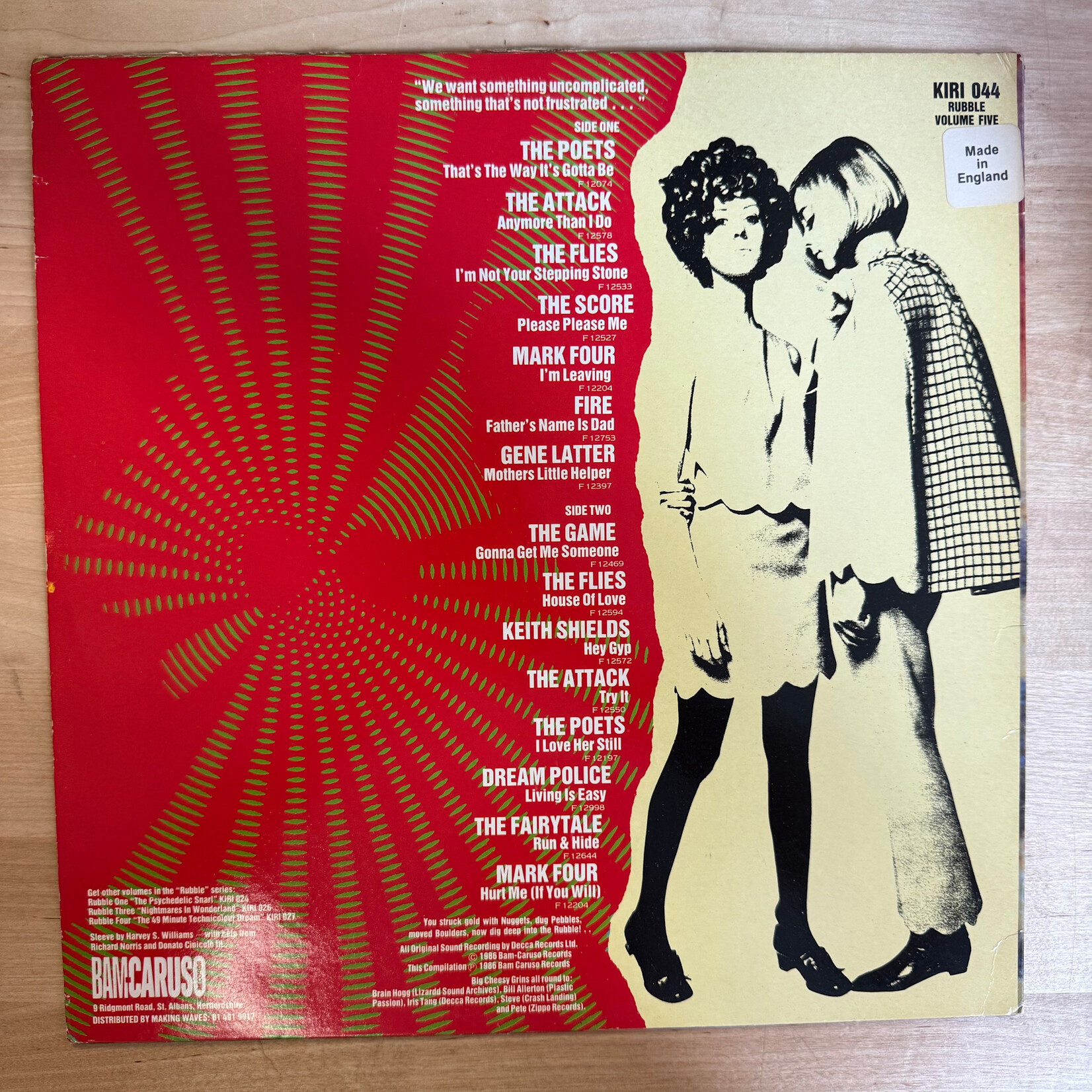 Various - The Electric Crayon Set - KIRI044 - Vinyl LP (USED)