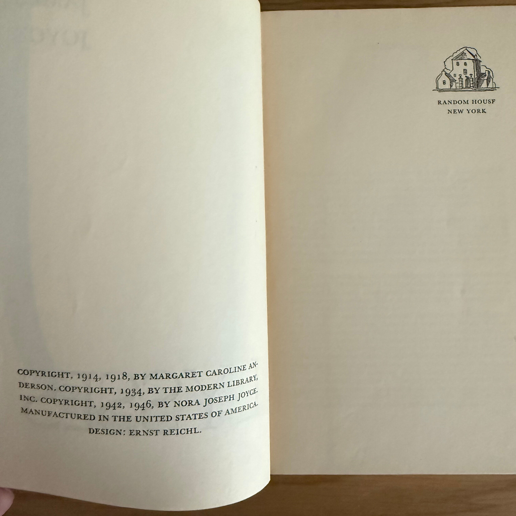 James Joyce - Ulysses (1946) - Hardback (USED)