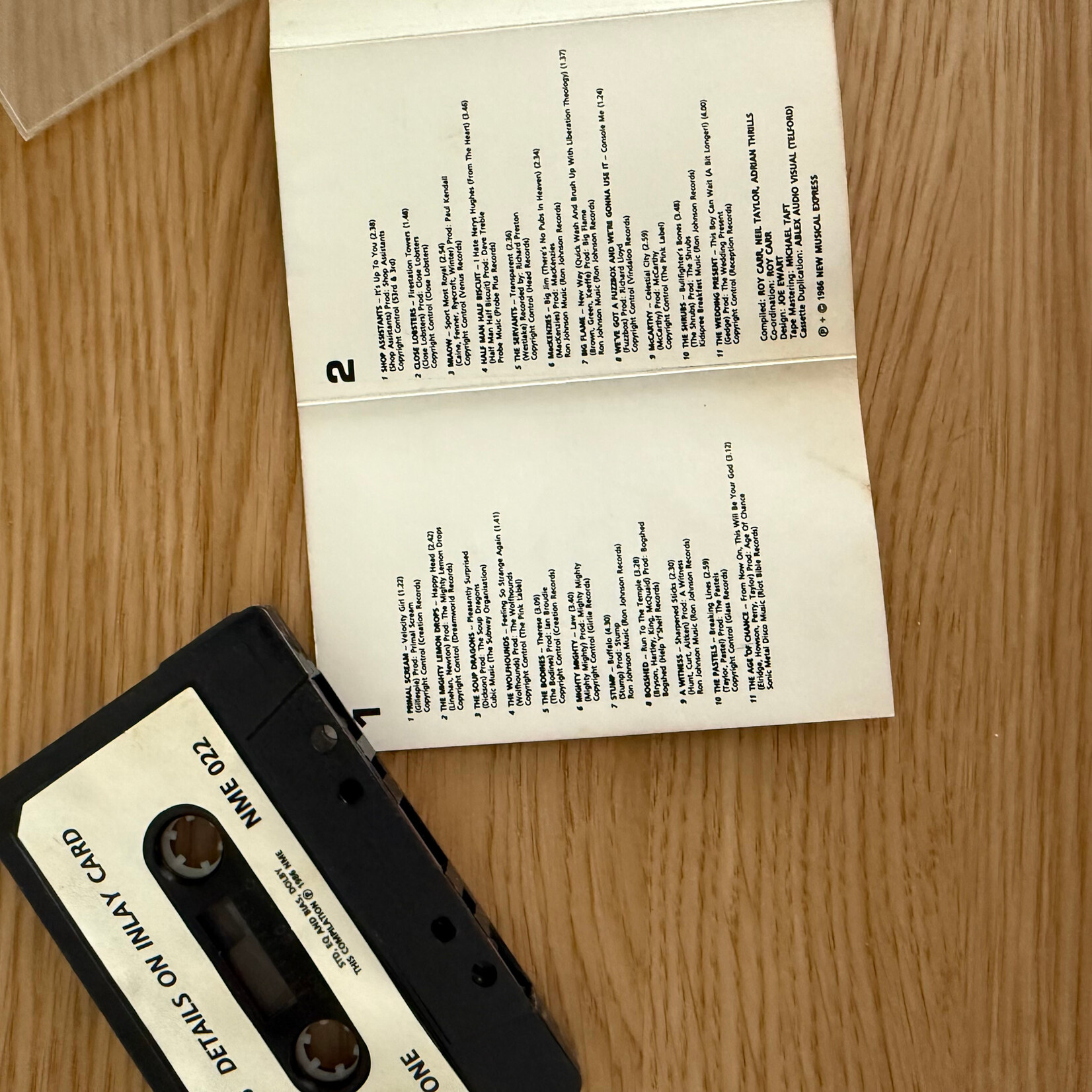 Various - NME C86 - Cassette (USED)