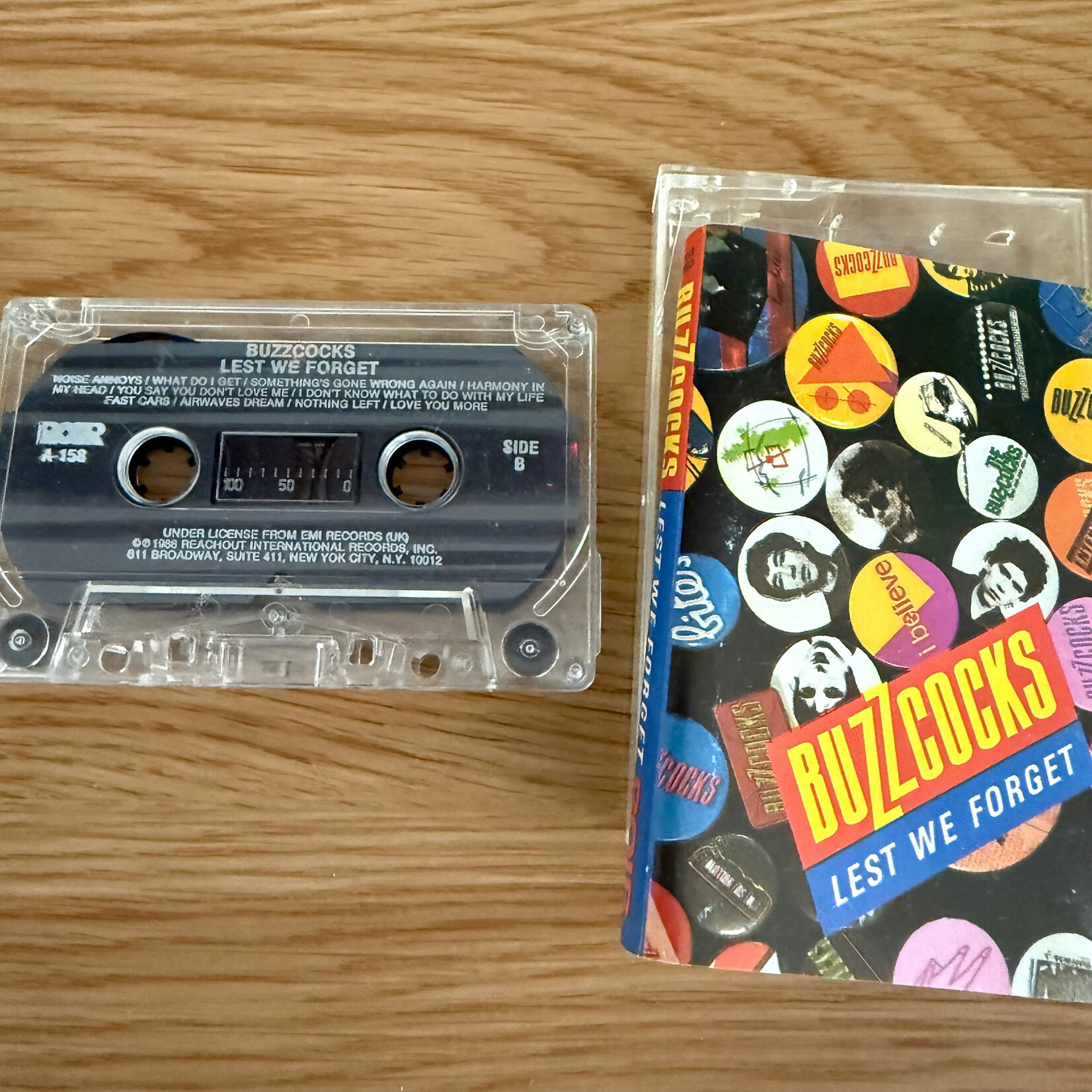 Buzzcocks – Lest We Forget - Cassette (USED)