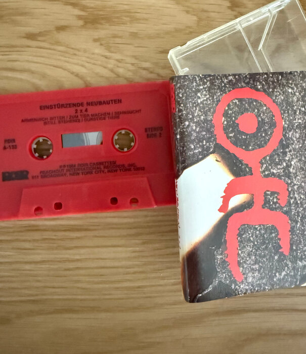 Einstürzende Neubauten – 2 x 4 - Cassette (USED)